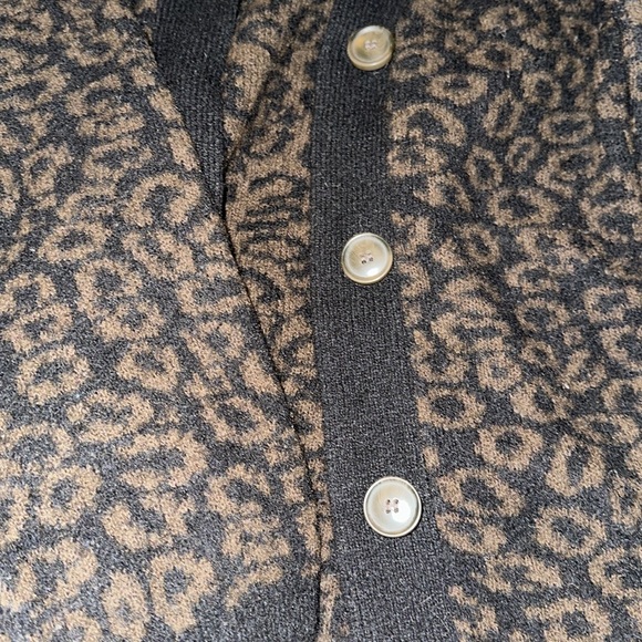 Stockholm Atelier & other stories cardigan sweater leopard xs - Picture 3 of 3